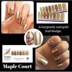 194. Color Street Nail Polish Strips - Maple Court